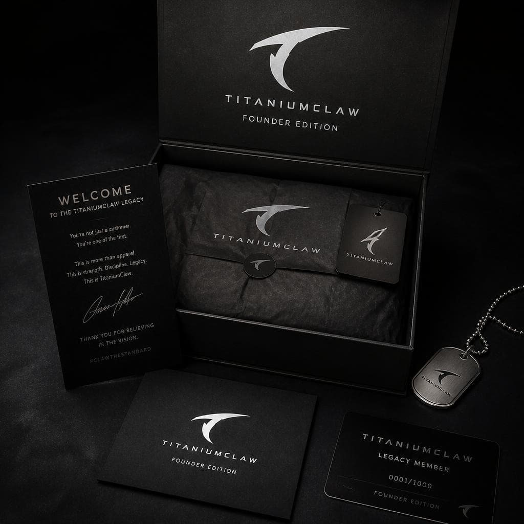 TitaniumClaw Founder Edition box